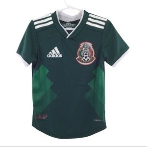 Adidas Mexico Green Jersey players